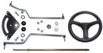 John Deere Steering Kit/Shaft & Wheel SCOTTS L1742, L17.542, L2048, L2548