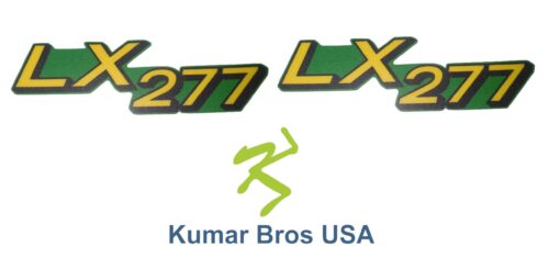 John Deere Lower Hood Set of 2 Decals Replaces LX277 Up S/N (M146005)