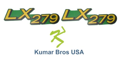 John Deere Lower Hood Set of 2 Decals Replaces LX279 Up S/N (M146007)