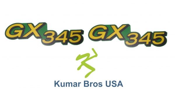 Kumar Bros USA Lower Hood Set of 2 Decals Replaces M126055 Fits John