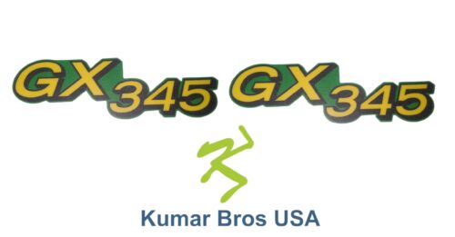 John Deere Lower Hood Set of 2 Decals Replaces GX345 (M145998)