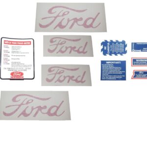 New Ford Holland Tractor Decal Set With Proof Meter 2N, 8N, 9N “8N5052”