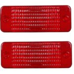 Bobcat Two Red Tail Light Lens T590, T630, T650, T750, T770, T870
