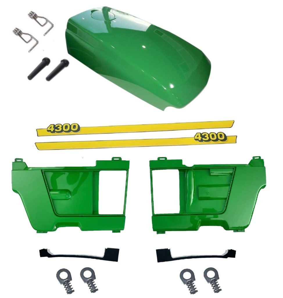 thumbnail image 2 of Left Hand Side Panel With Foam & Clip Kit For John Deere 4200 4300 4400 Lawn Mower 2 of 3